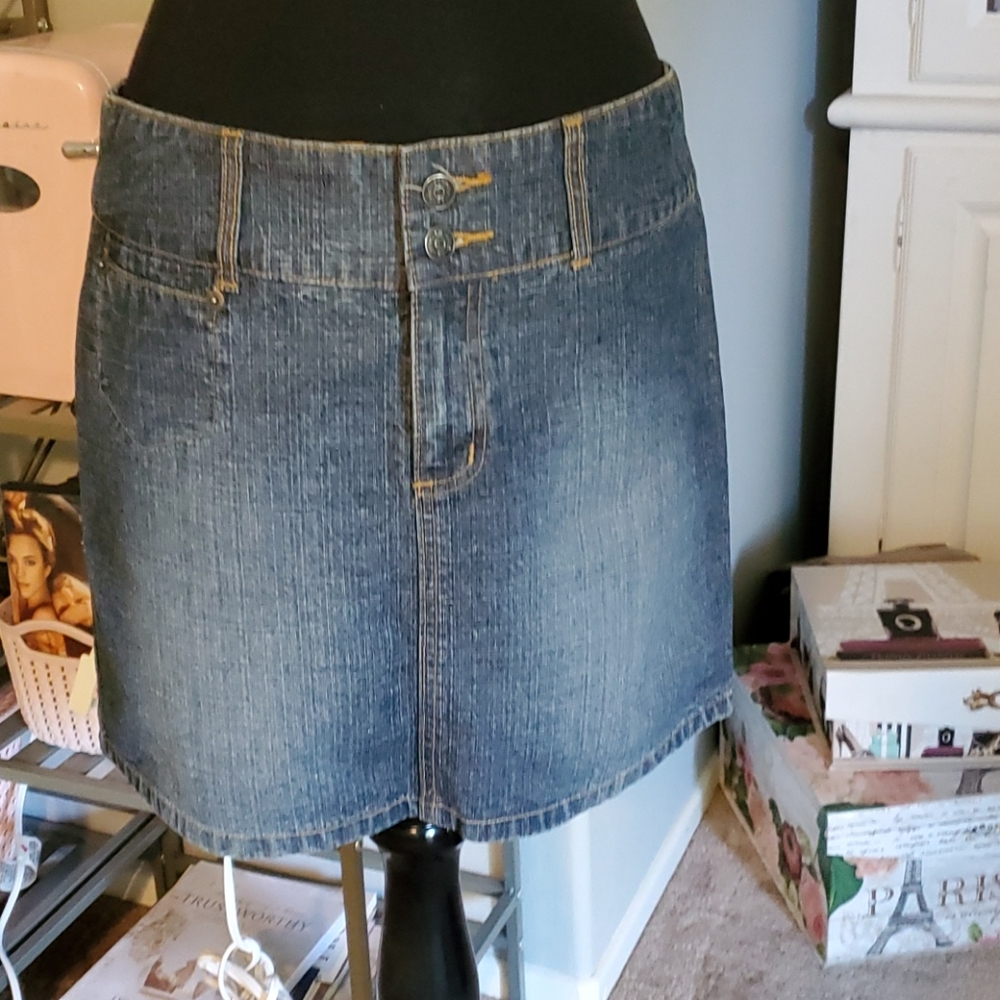 Demin skirt